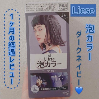 💙リーゼ泡カラー1ヶ月経過レビュー💙
こんばんは、ゆゆです📢🤍


今回は、リーゼの泡カラーダークネイビーを使用して

約1ヶ月たったのでカラーの経過を紹介します💙



✨紹介アイテム
【リーゼ】泡カ