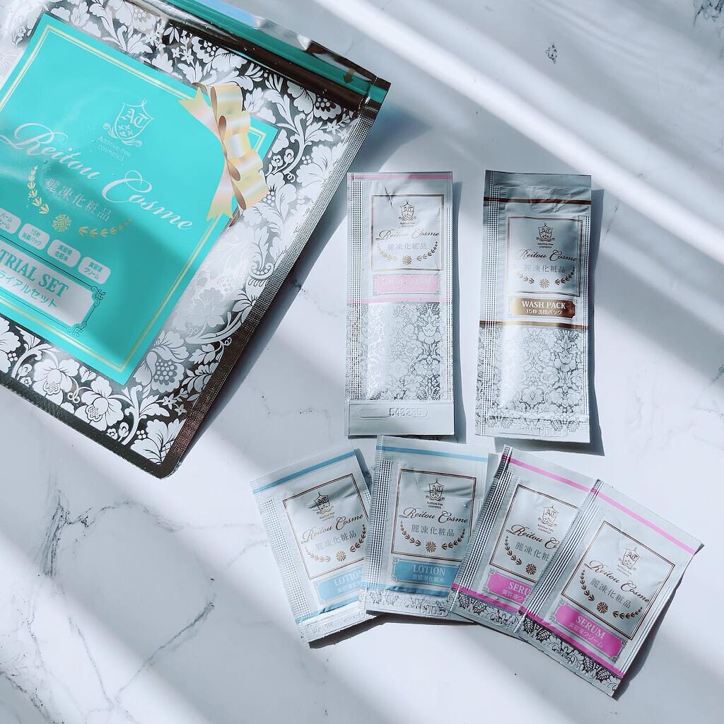 トライアルセット/麗凍化粧品/トライアルキットを使ったクチコミ（3枚目）