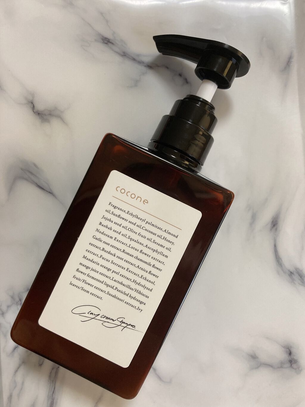 クレイクリームシャンプー(モイスト)/cocone/市販シャンプーを使ったクチコミ(1枚目)