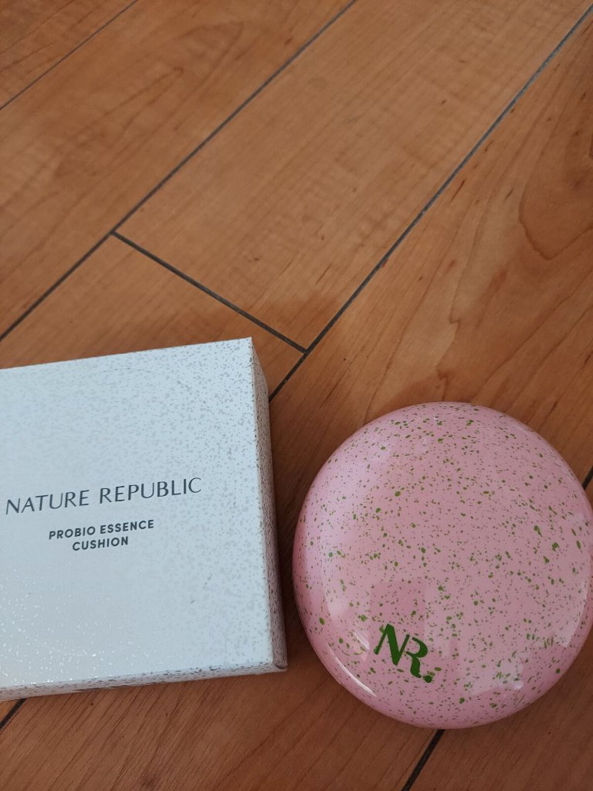 PROBIOエッセンスクッション/ネイチャーリパブリック/クッションファンデーションを使ったクチコミ（1枚目）