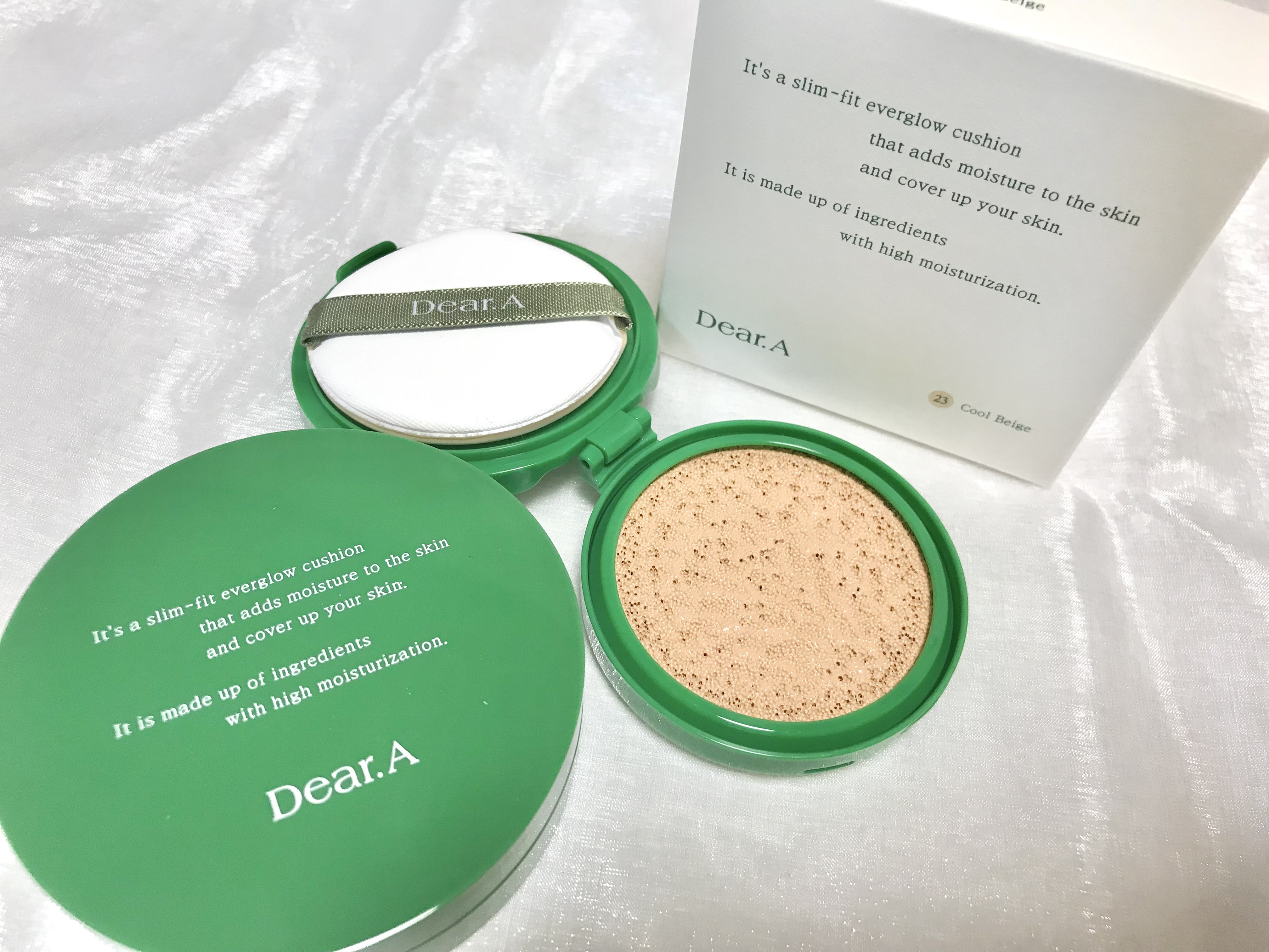 スリムフィットエバーグロウクッション/Dear.A/クッションファンデーションを使ったクチコミ（3枚目）