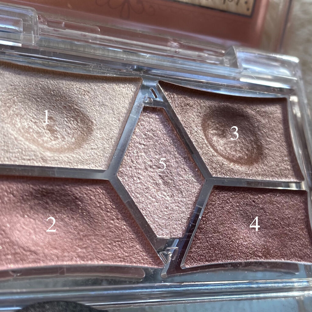 【旧品】パーフェクトスタイリストアイズ/キャンメイク/アイシャドウパレットを使ったクチコミ（3枚目）