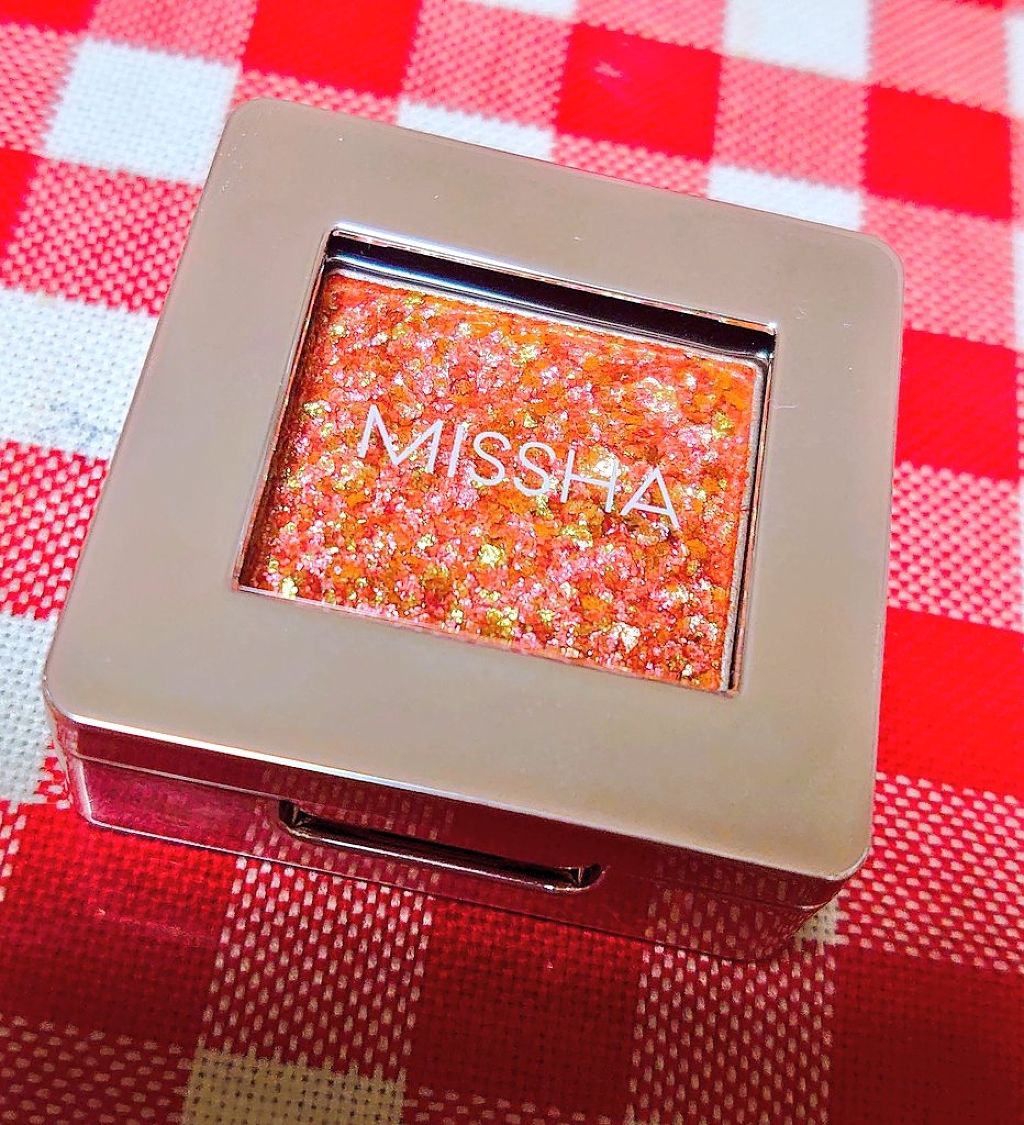 グリッタープリズム シャドウ/MISSHA/グリッターを使ったクチコミ（1枚目）