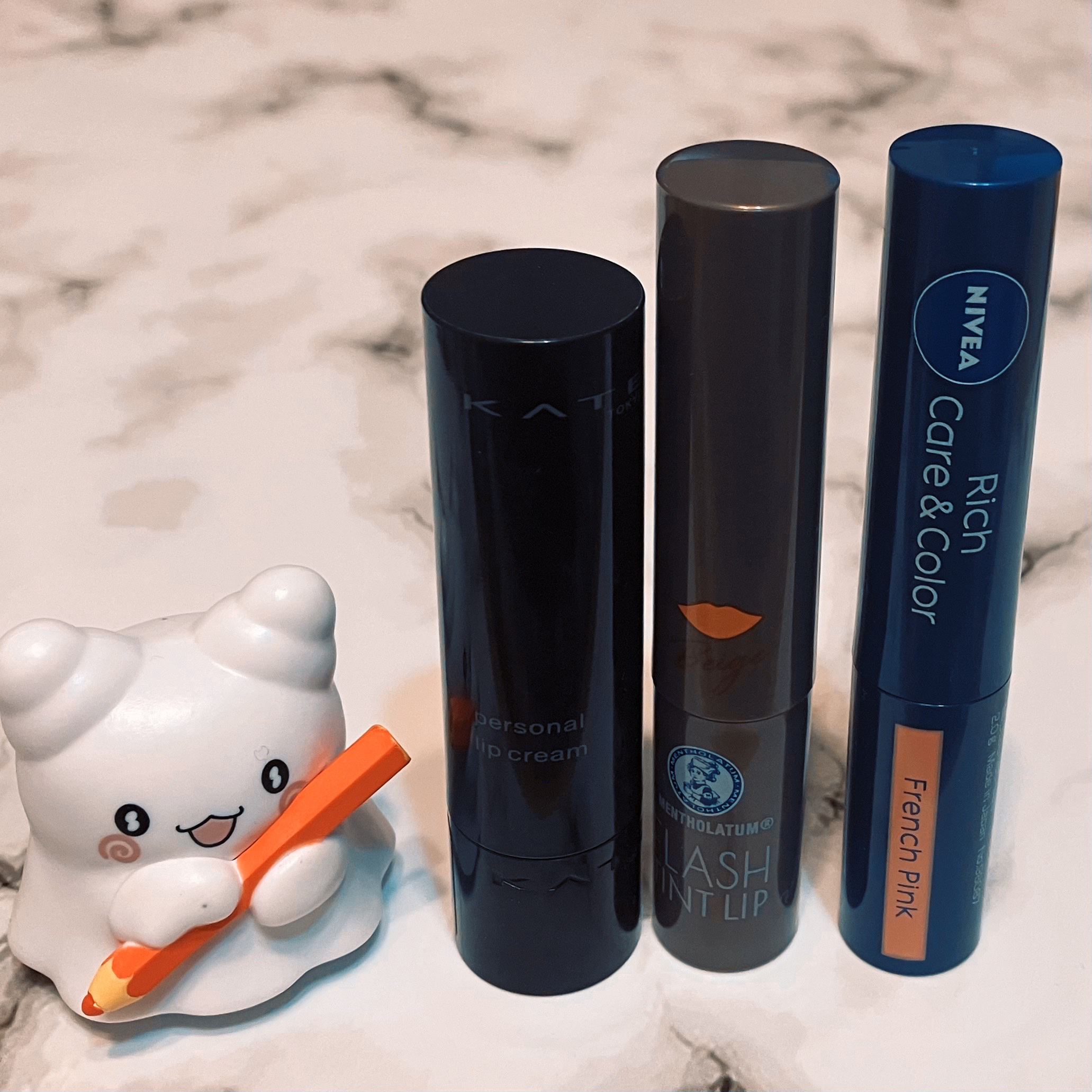 ニベア リッチケア＆カラーリップ/ニベア/リップクリームを使ったクチコミ（1枚目）