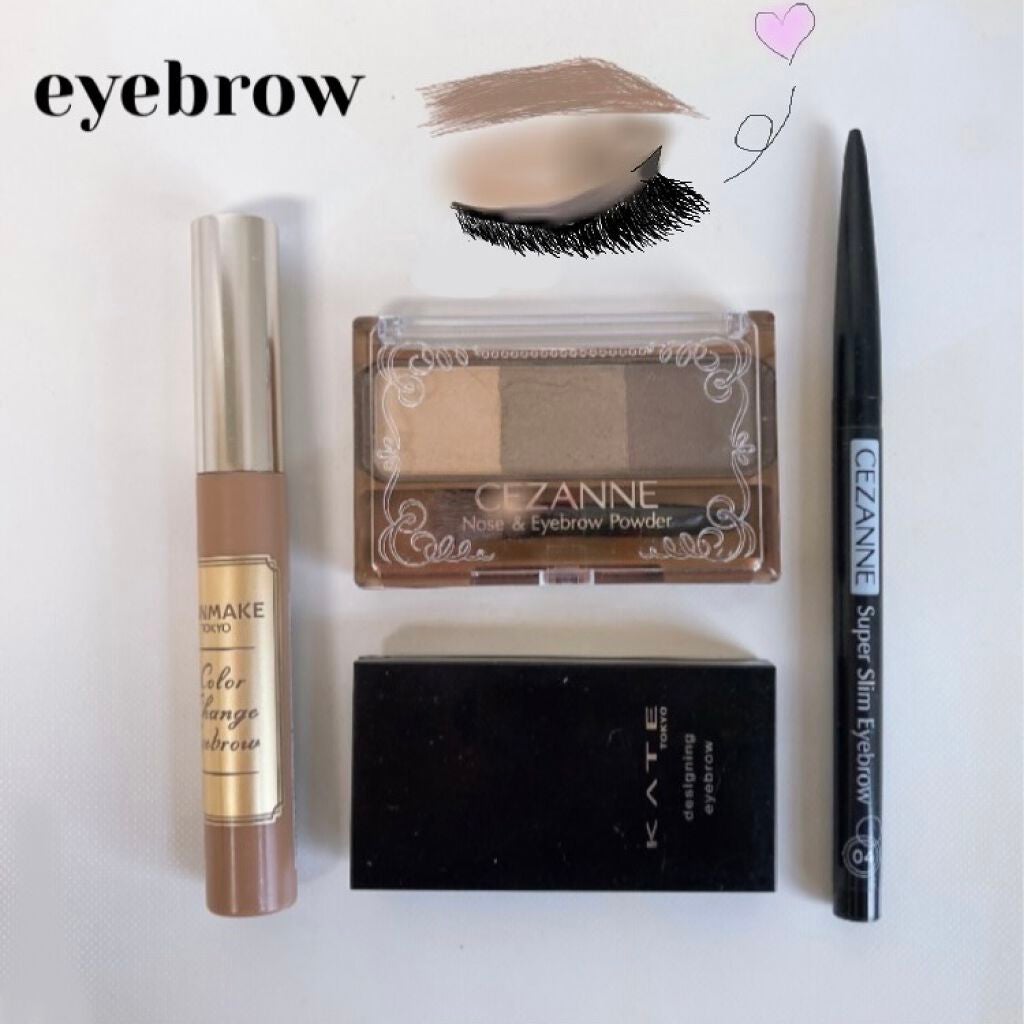 カラーチェンジアイブロウ/キャンメイク/眉マスカラを使ったクチコミ(1枚目)