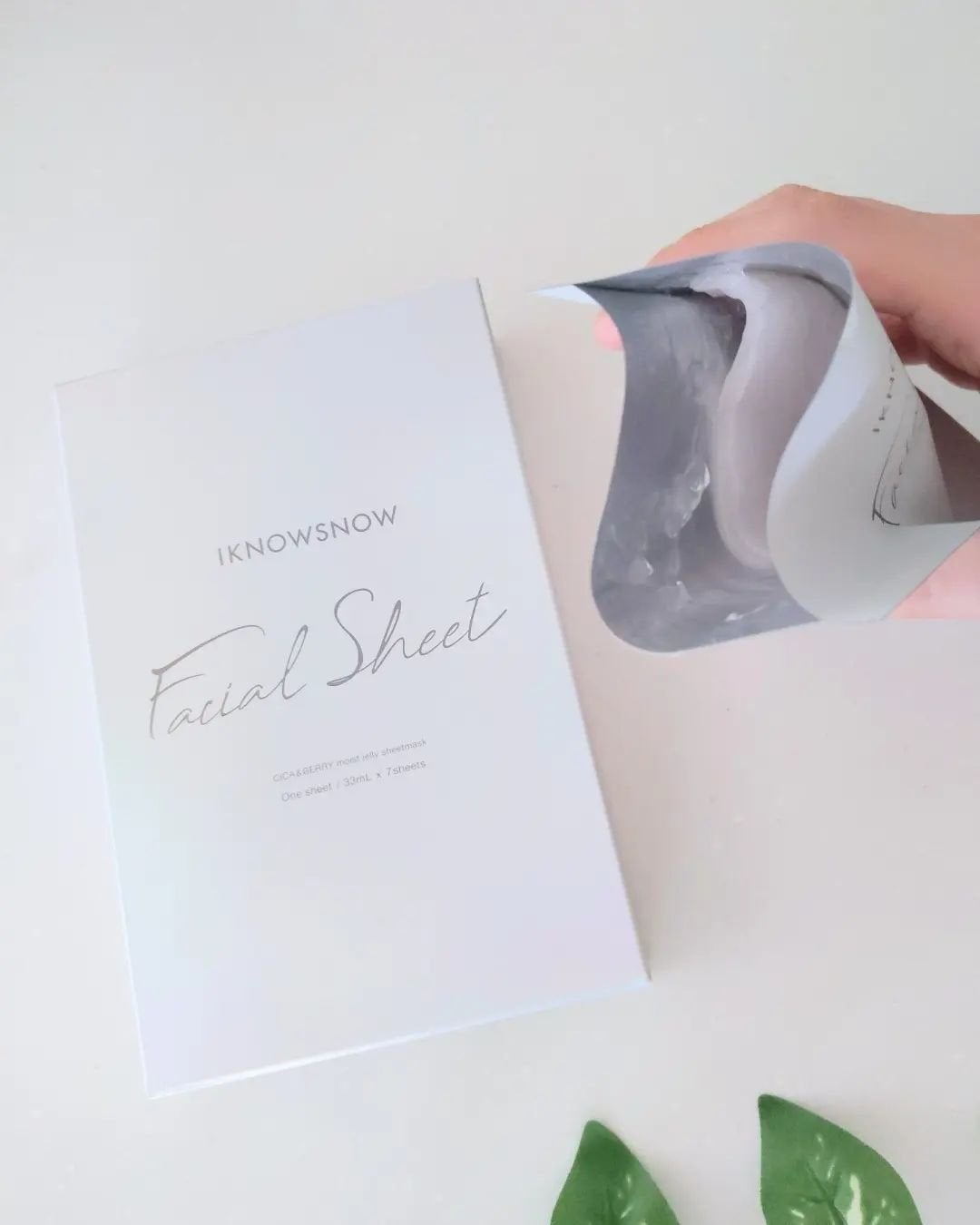 フェイシャルシート/IKNOWSNOW/シートマスク・パックを使ったクチコミ(3枚目)