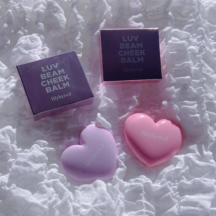 ラヴ ビーム チークバーム/lilybyred/ジェル・クリームチークを使ったクチコミ(1枚目)