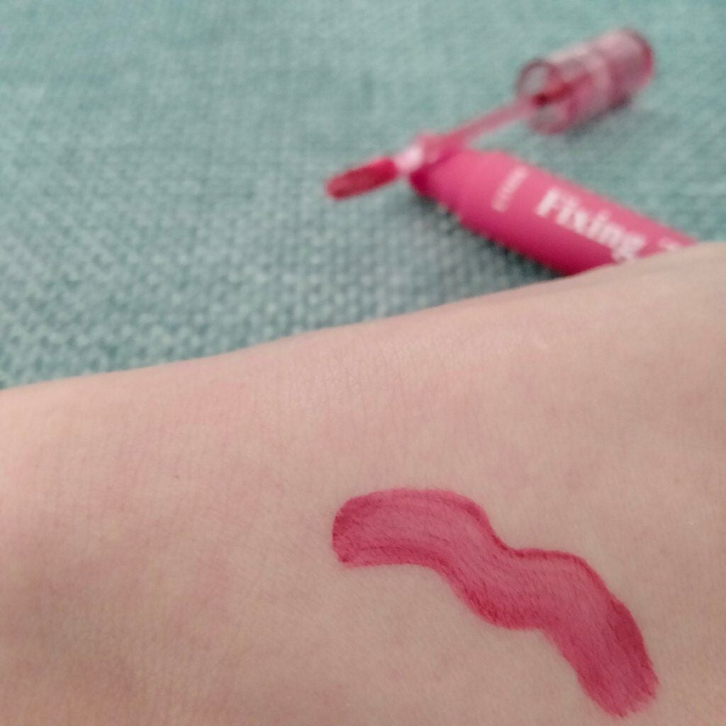 フィクシングティント/ETUDE/リップティントを使ったクチコミ(4枚目)