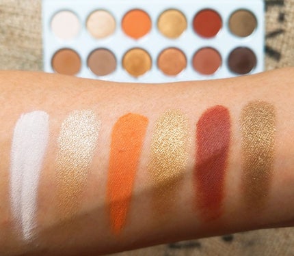KYLIE JENNER  PRESSED POWDER PALETTE/Kylie Cosmetics/アイシャドウパレットを使ったクチコミ(3枚目)