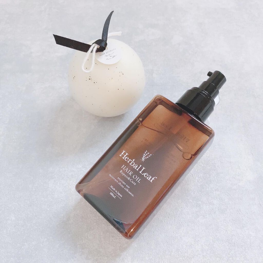 オーガニックヘアオイル フレッシュティーの香り/ハーバルリーフ/ヘアオイルを使ったクチコミ(1枚目)