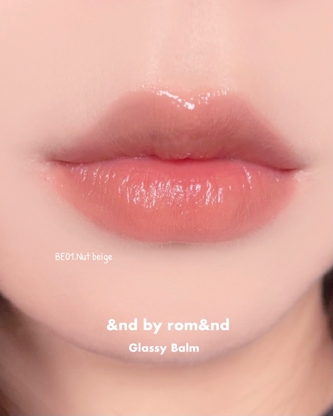 アンドバイロムアンド グラッシーバーム/&nd by rom&nd/口紅を使ったクチコミ(4枚目)