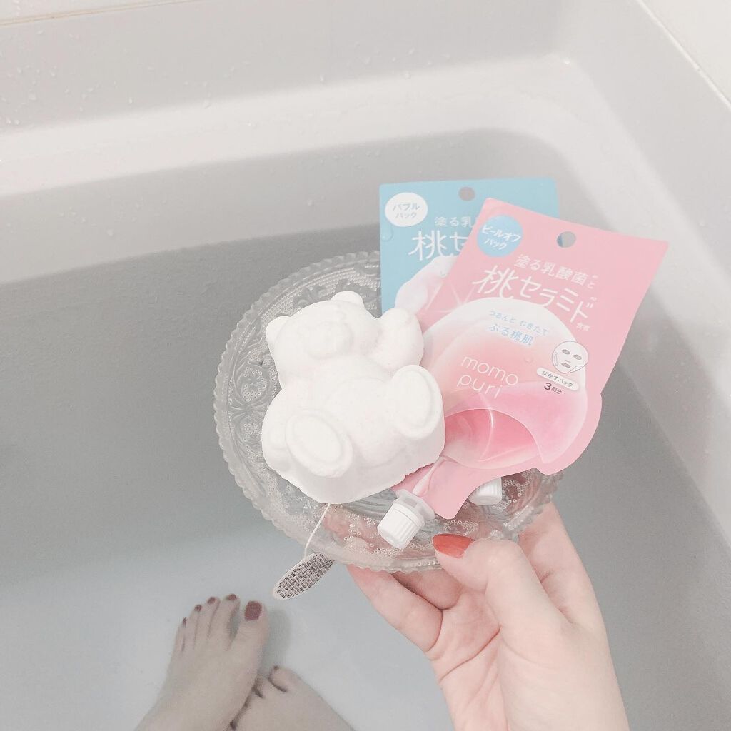 ももぷり フレッシュバブルパック/ももぷり/洗い流すパック・マスクを使ったクチコミ（1枚目）