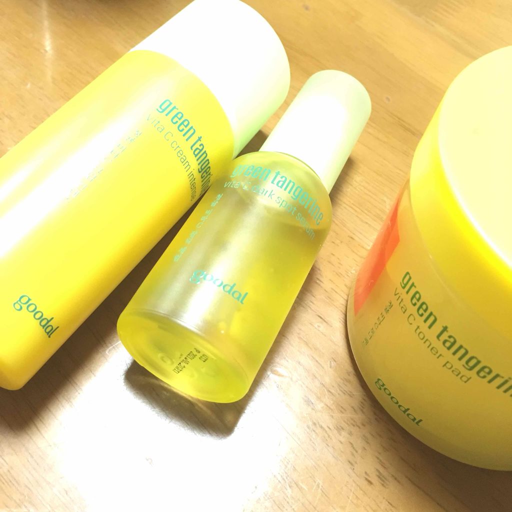 グーダル ビタCクリームインテンス/goodal/フェイスクリームを使ったクチコミ（1枚目）