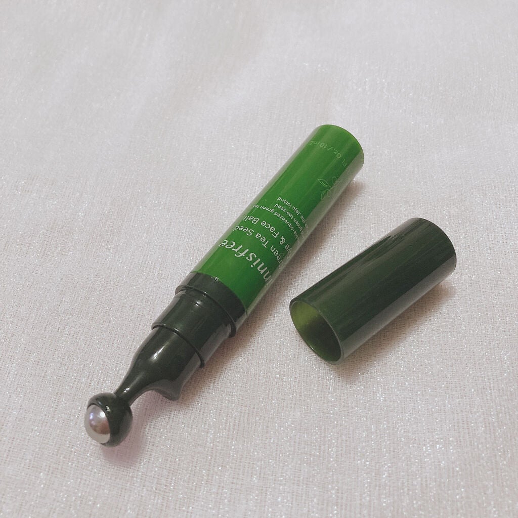 グリーンティーシード アイ&フェイスボール/innisfree/美容液を使ったクチコミ(3枚目)
