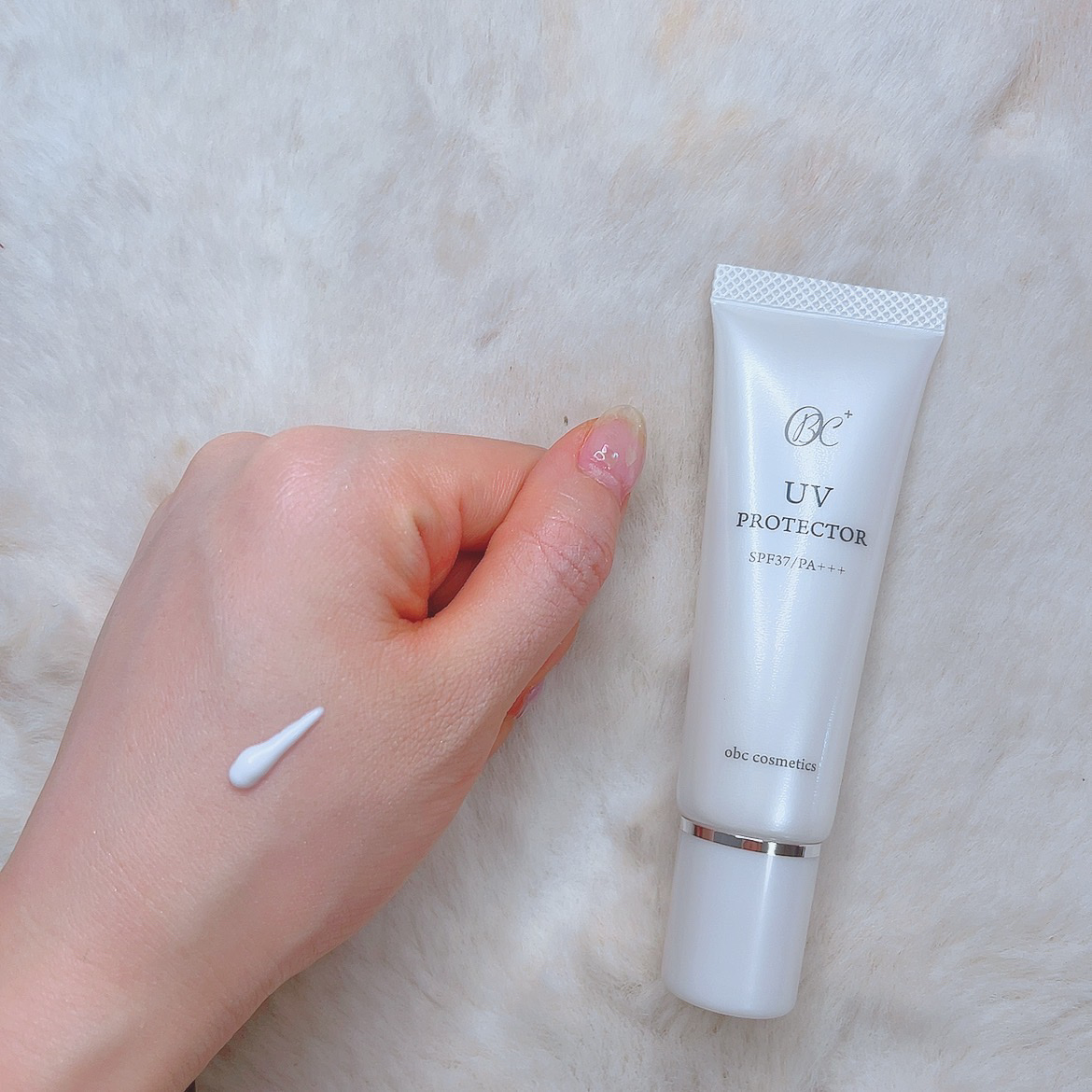 obc UVプロテクター/obc cosmetics/化粧下地を使ったクチコミ（2枚目）