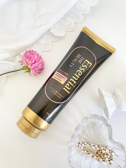 THE BEAUTY 髪のキメ美容プレミアムトリートメント<モイストリペアプレミアム>/エッセンシャル/洗い流すヘアトリートメントを使ったクチコミ(1枚目)