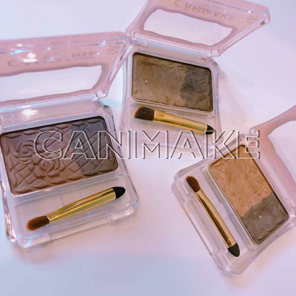 ナチュラルシフォンアイブロウ/キャンメイク/パウダーアイブロウを使ったクチコミ(1枚目)