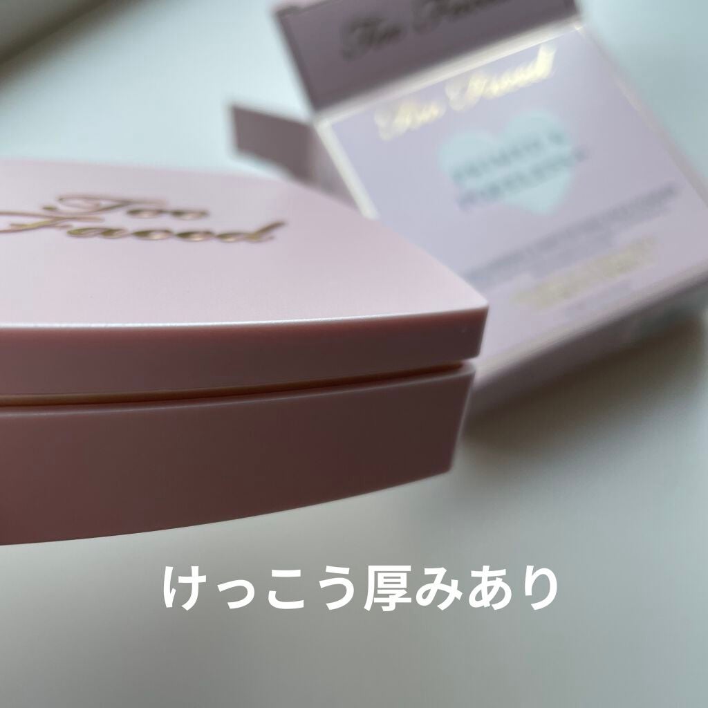 プライムド & ポアレス + フェイス パウダー/Too Faced/プレストパウダーを使ったクチコミ(5枚目)