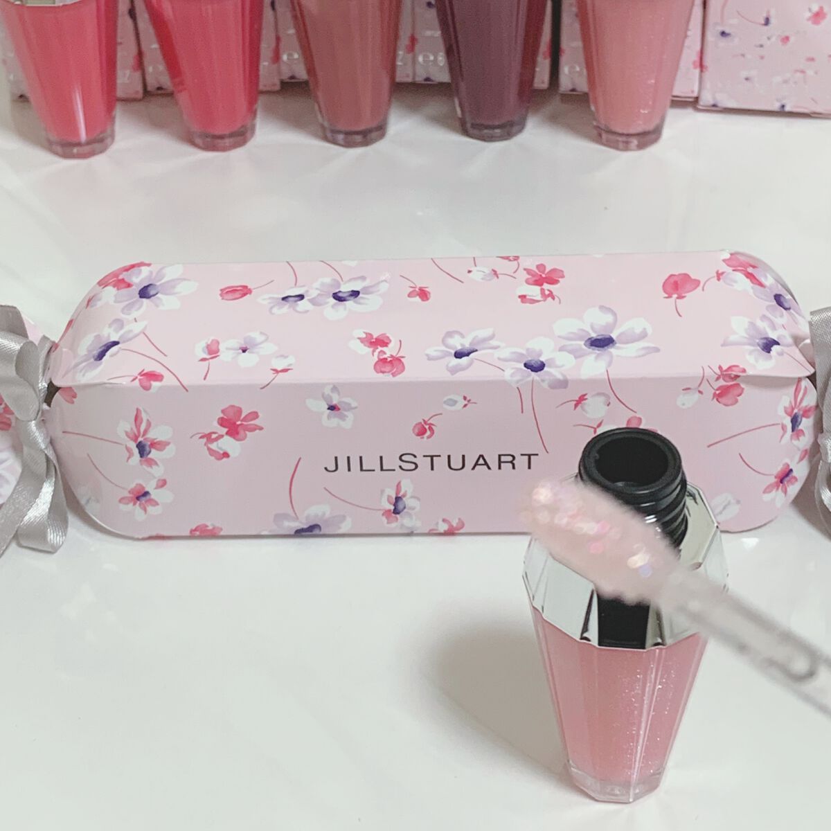 ジルスチュアート クリスタルブルーム リップブーケ セラム/JILL STUART/リッププランパーを使ったクチコミ(4枚目)