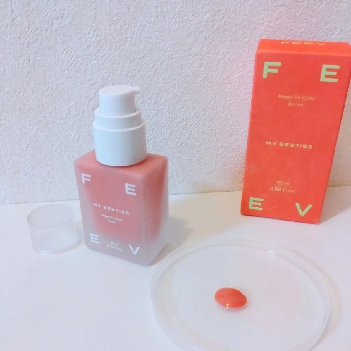 カラーセラム マイベスティーズ/FEEV/リキッドチークを使ったクチコミ（1枚目）