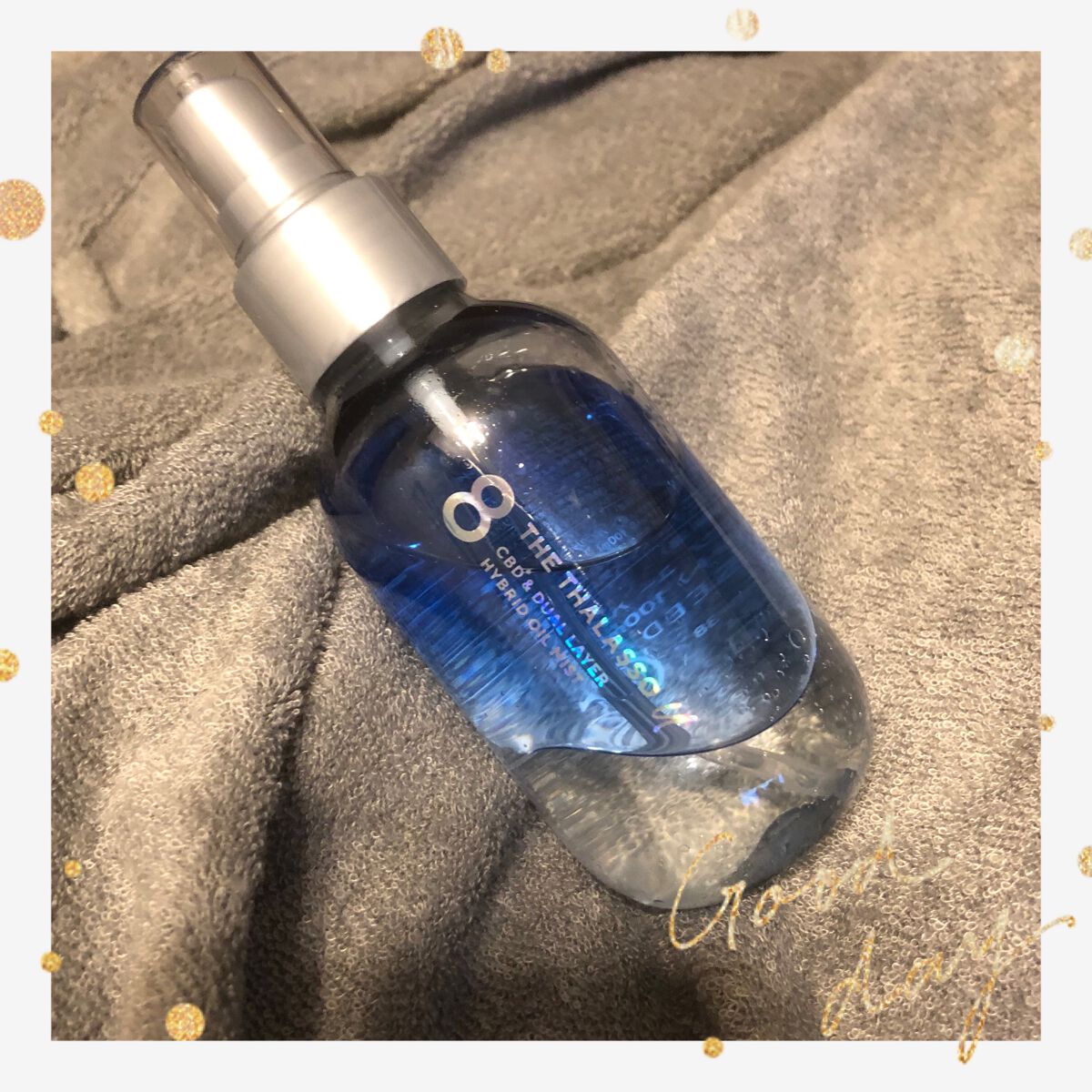 ユー CBD&デュアルレイヤー ハイブリッド オイルミスト/エイトザタラソ/ヘアミストを使ったクチコミ(1枚目)