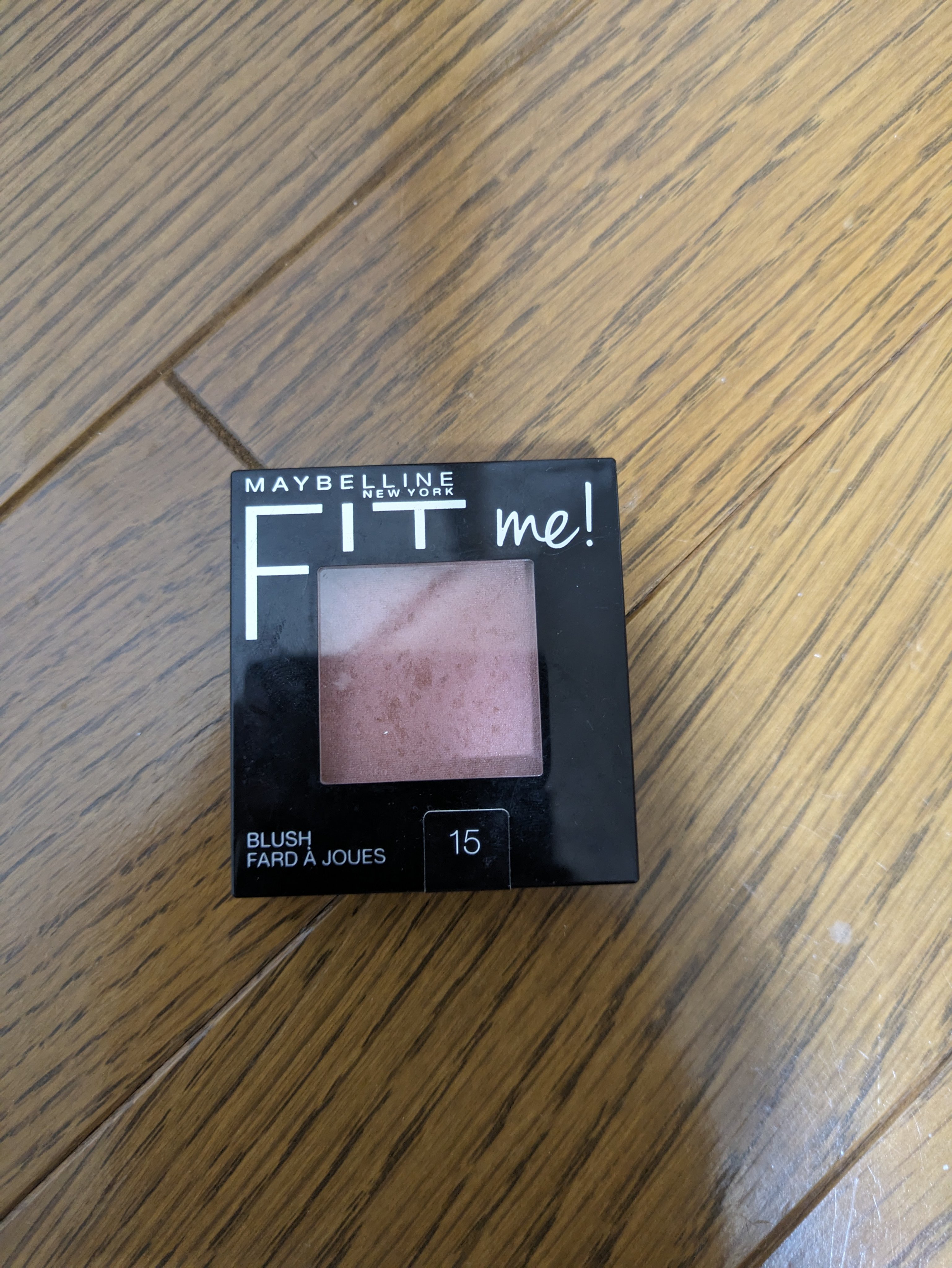 フィットミー ブラッシュ 15/MAYBELLINE NEW YORK/パウダーチークを使ったクチコミ（1枚目）