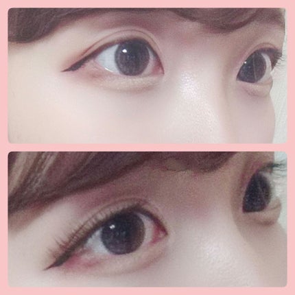 ミッシュブルーミン 3Dアイラッシュライン No.12 スウィートブラウン/ミッシュブルーミン/つけまつげを使ったクチコミ(2枚目)