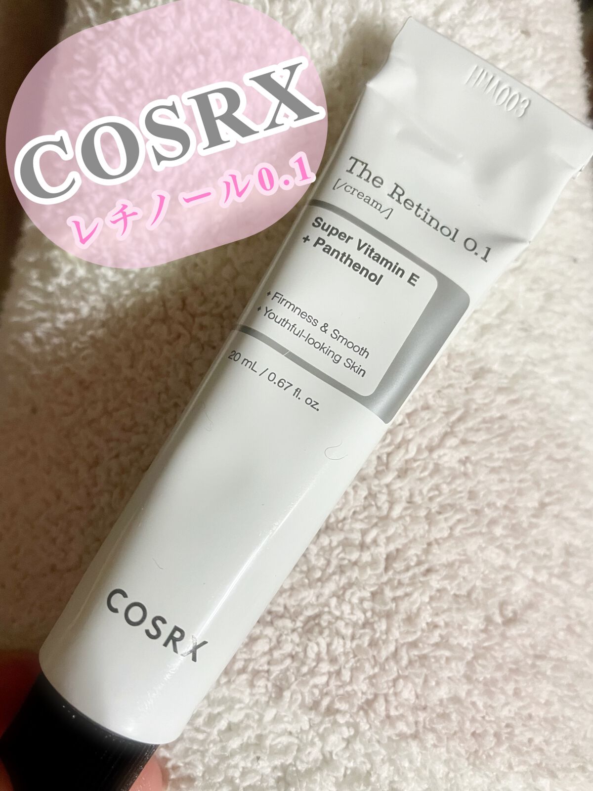 RXザ・レチノール0.1クリーム/COSRX/フェイスクリームを使ったクチコミ(1枚目)