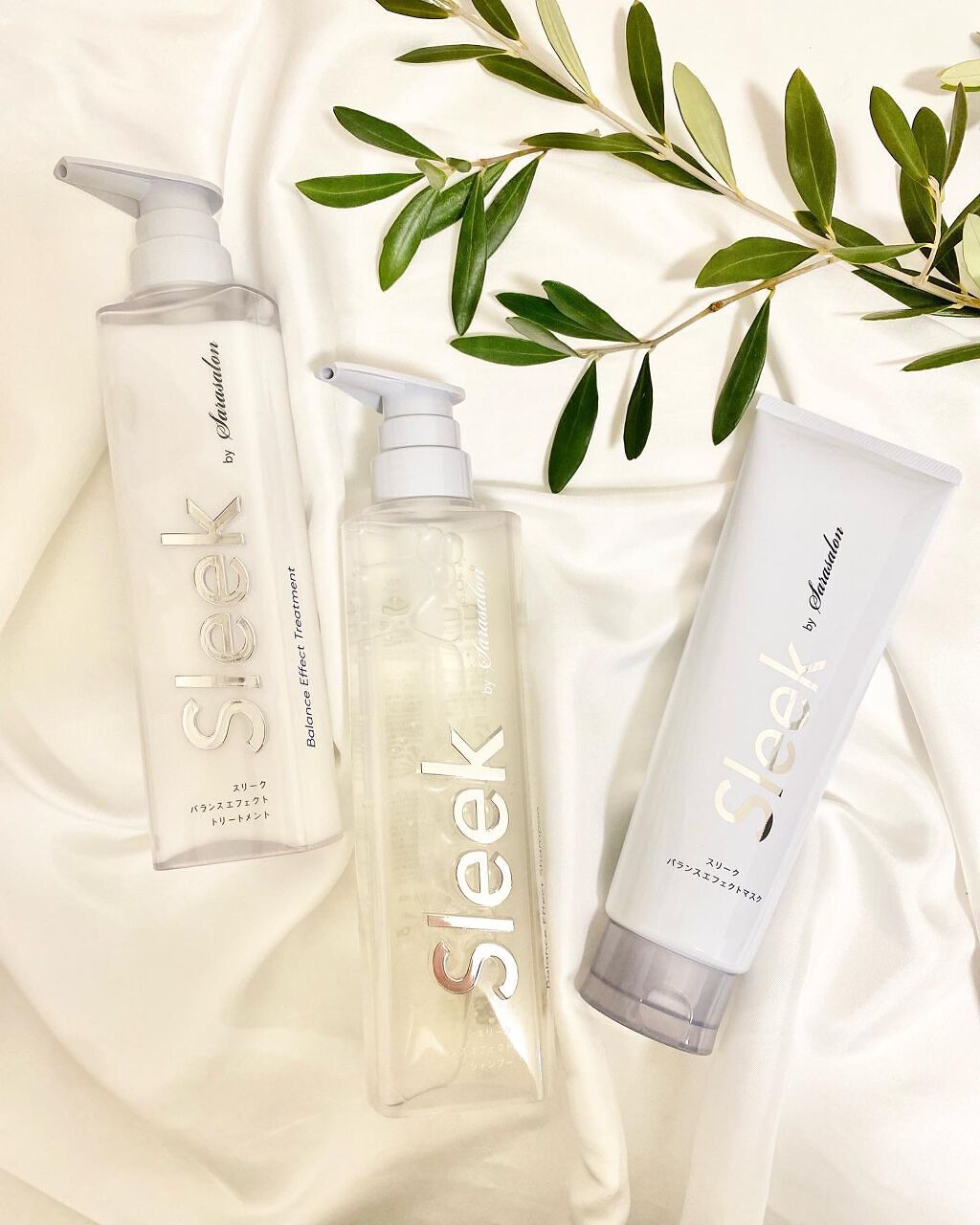 バランスエフェクトシャンプー/トリートメント/スリーク by サラサロン/市販シャンプーを使ったクチコミ(1枚目)