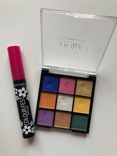 UR GLAM　BLOOMING EYE COLOR PALETTE/U R GLAM/アイシャドウパレットを使ったクチコミ（2枚目）