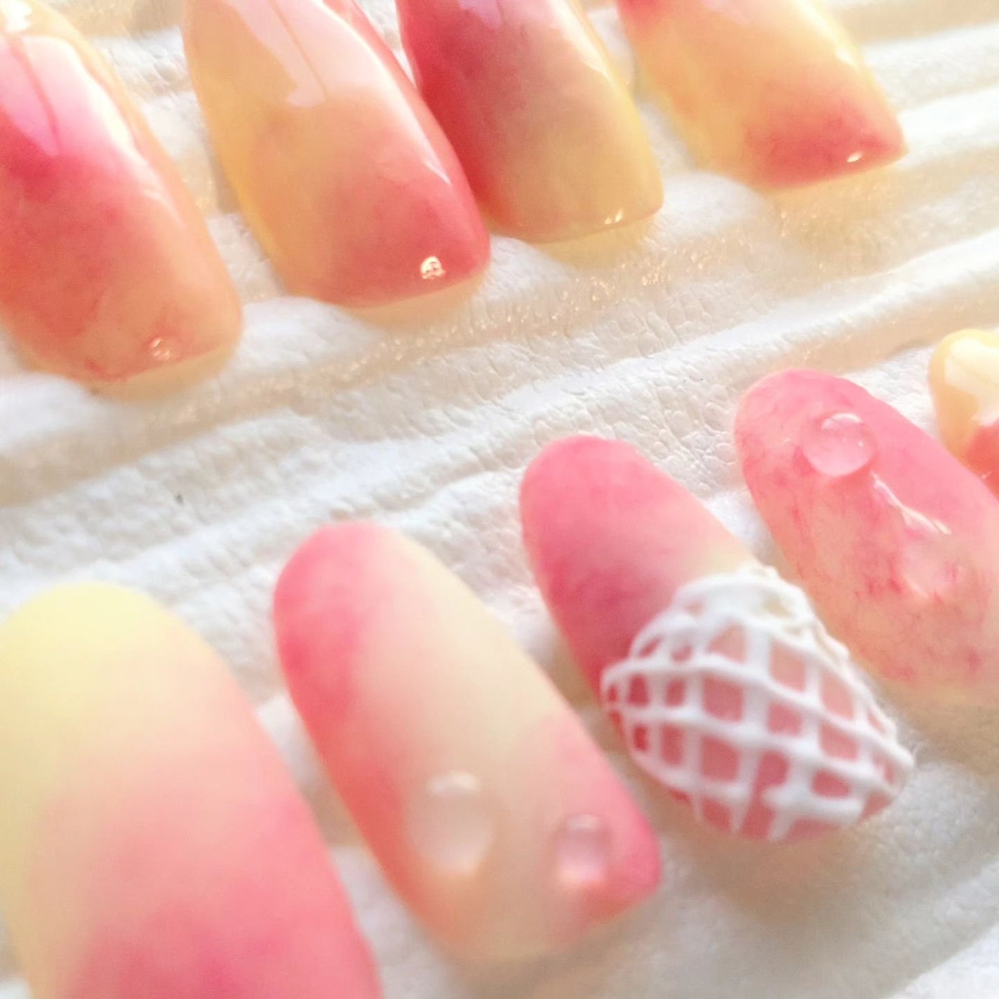 ジェルネイル(ライト対応)/セリア/ジェルネイルを使ったクチコミ(1枚目)