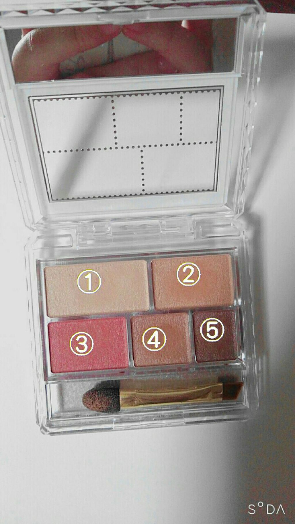 パーフェクトマルチアイズ/キャンメイク/アイシャドウパレットを使ったクチコミ（3枚目）