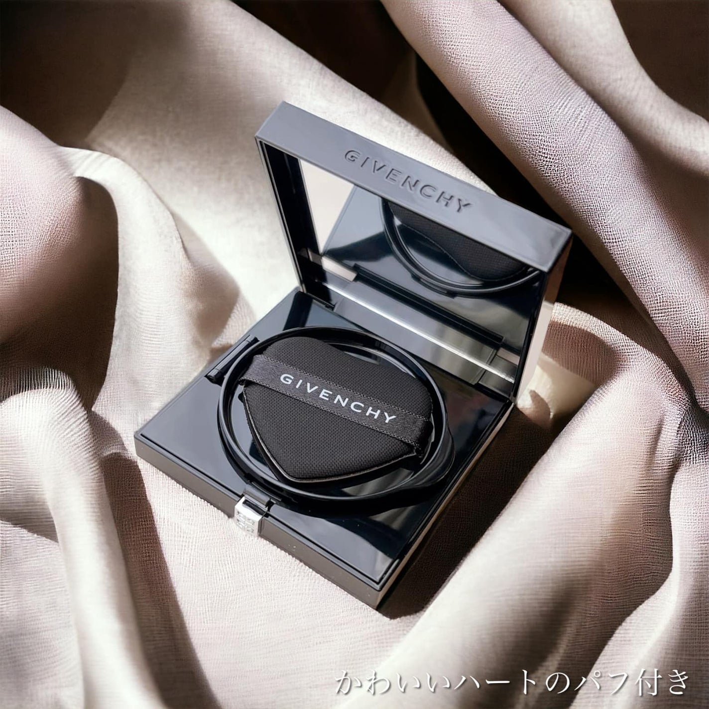 プリズム・リーブル・スキンケアリング・グロウ・クッション/GIVENCHY/クッションファンデーションを使ったクチコミ(2枚目)