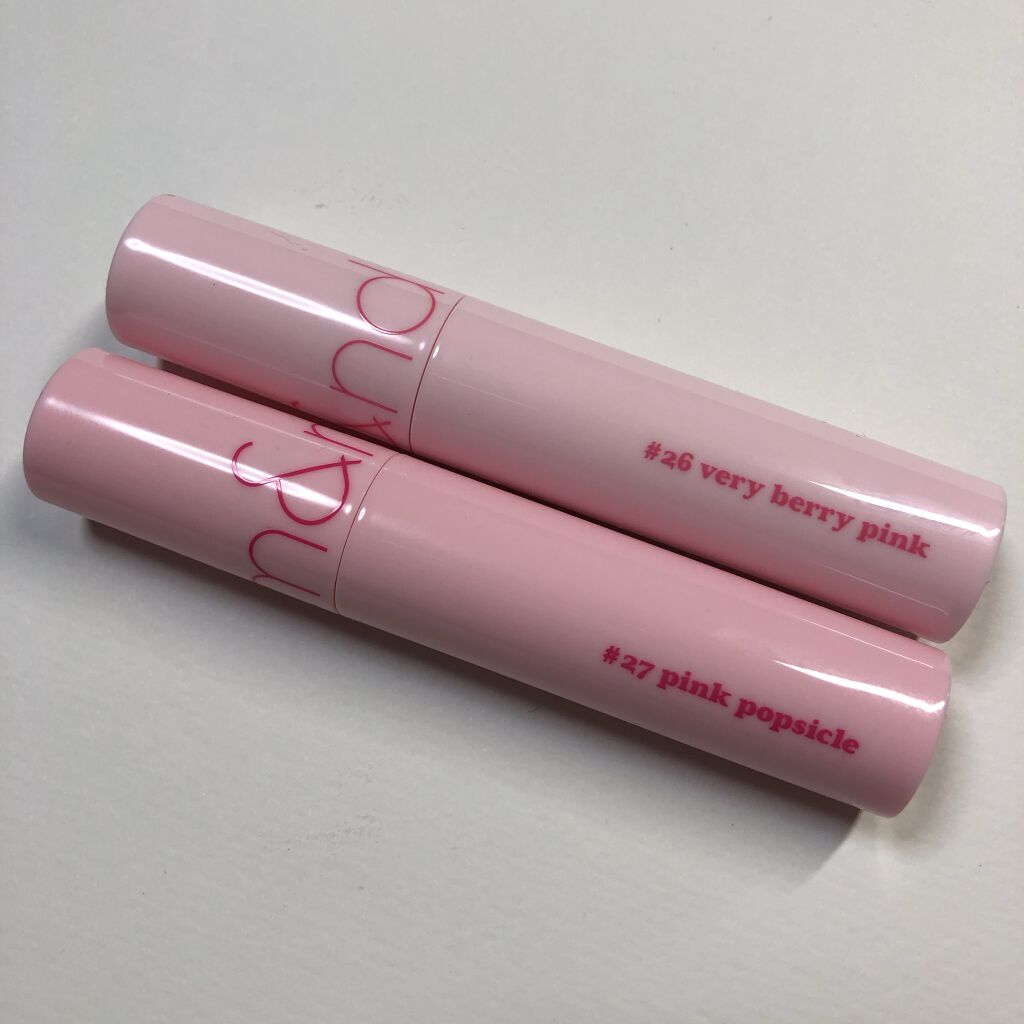 ジューシーラスティングティント/rom&nd/リップティントを使ったクチコミ(1枚目)