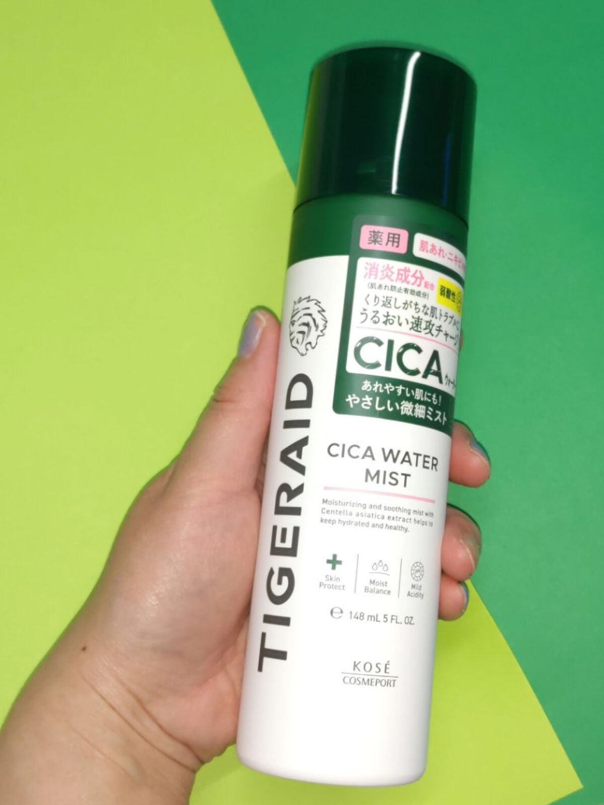 薬用 CICA ウォーターミスト/タイガレイド/ミスト状化粧水を使ったクチコミ(1枚目)