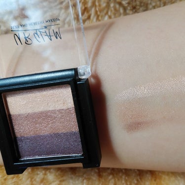 UR GLAM　GRADATION EYESHADOW バーガンディ/U R GLAM/パウダーアイシャドウを使ったクチコミ（2枚目）