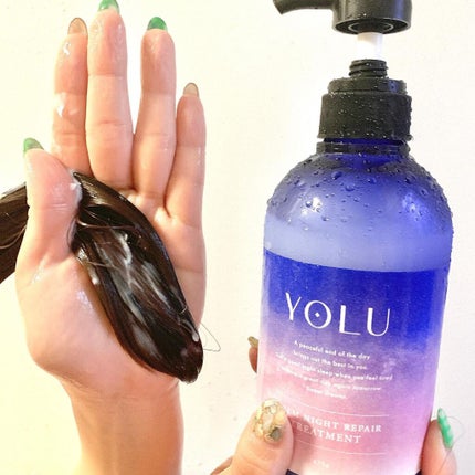 カームナイトリペアシャンプー/トリートメント/YOLU/市販シャンプーを使ったクチコミ(5枚目)