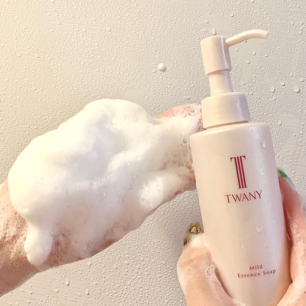 マイルドエッセンスソープ/TWANY/洗顔フォームを使ったクチコミ(4枚目)