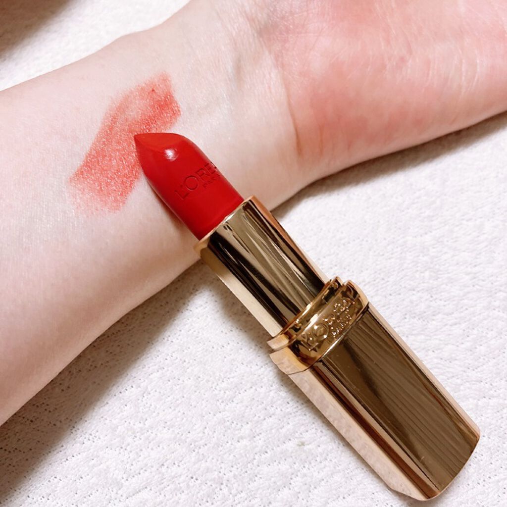 カラーリッシュ ルルージュ N/ロレアル パリ/口紅を使ったクチコミ（1枚目）