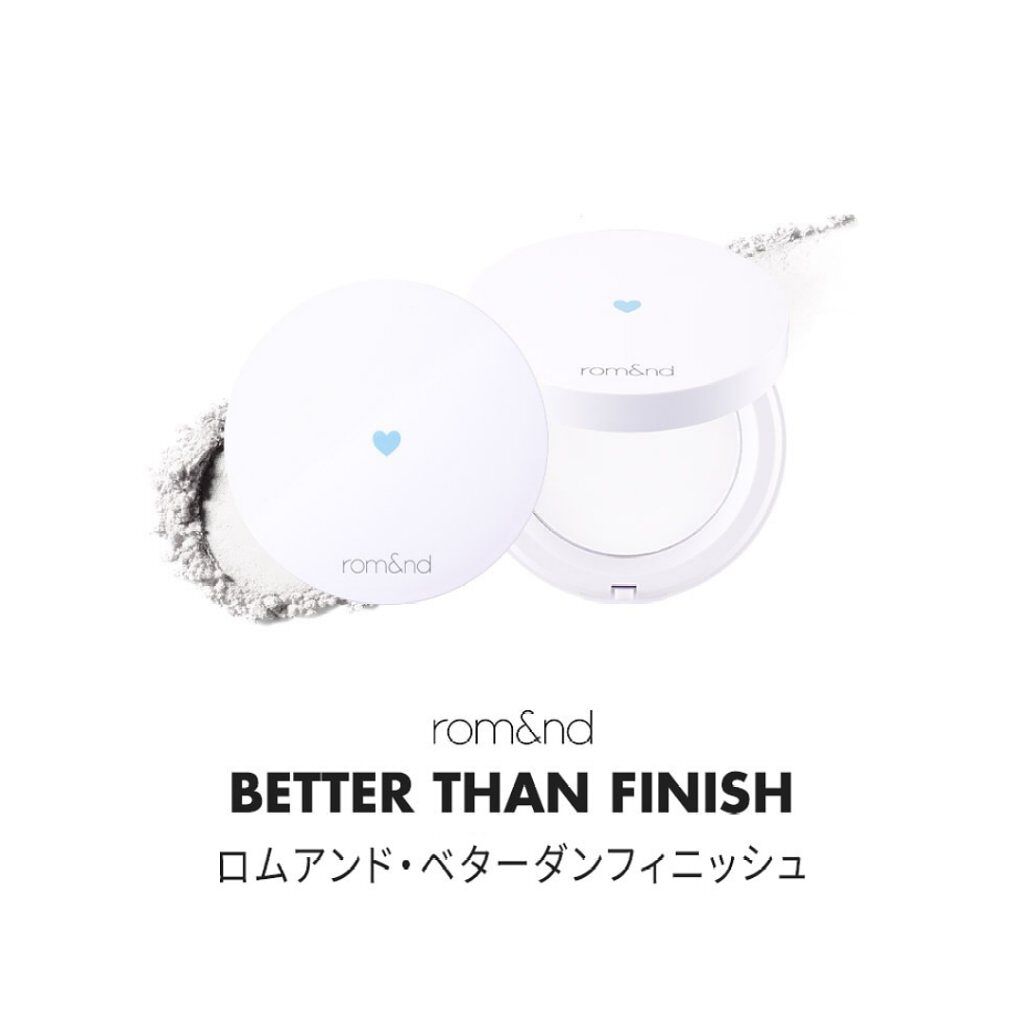 べターザンフィニッシュ/rom&nd/プレストパウダーを使ったクチコミ（2枚目）