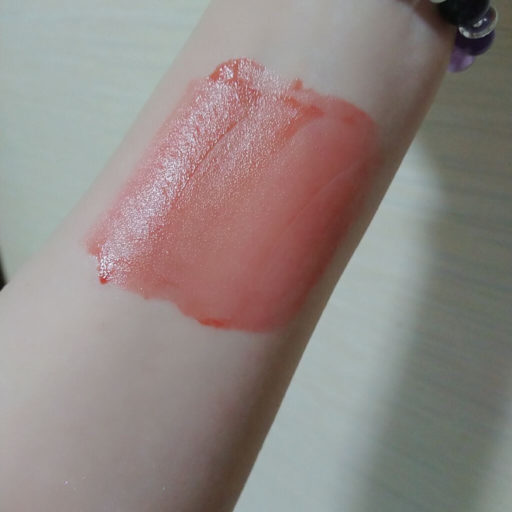 グラスティングウォーターティント/rom&nd/リップティントを使ったクチコミ(3枚目)