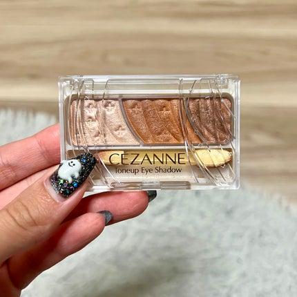トーンアップアイシャドウ 09 ブリックブラウン/CEZANNE/アイシャドウパレットを使ったクチコミ(1枚目)