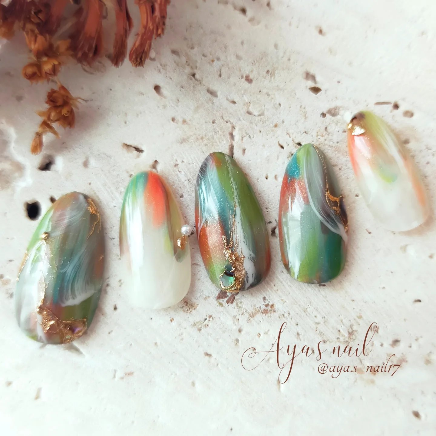 トリコカラージェル/ARKEY TOKYO/ジェルネイルを使ったクチコミ（3枚目）