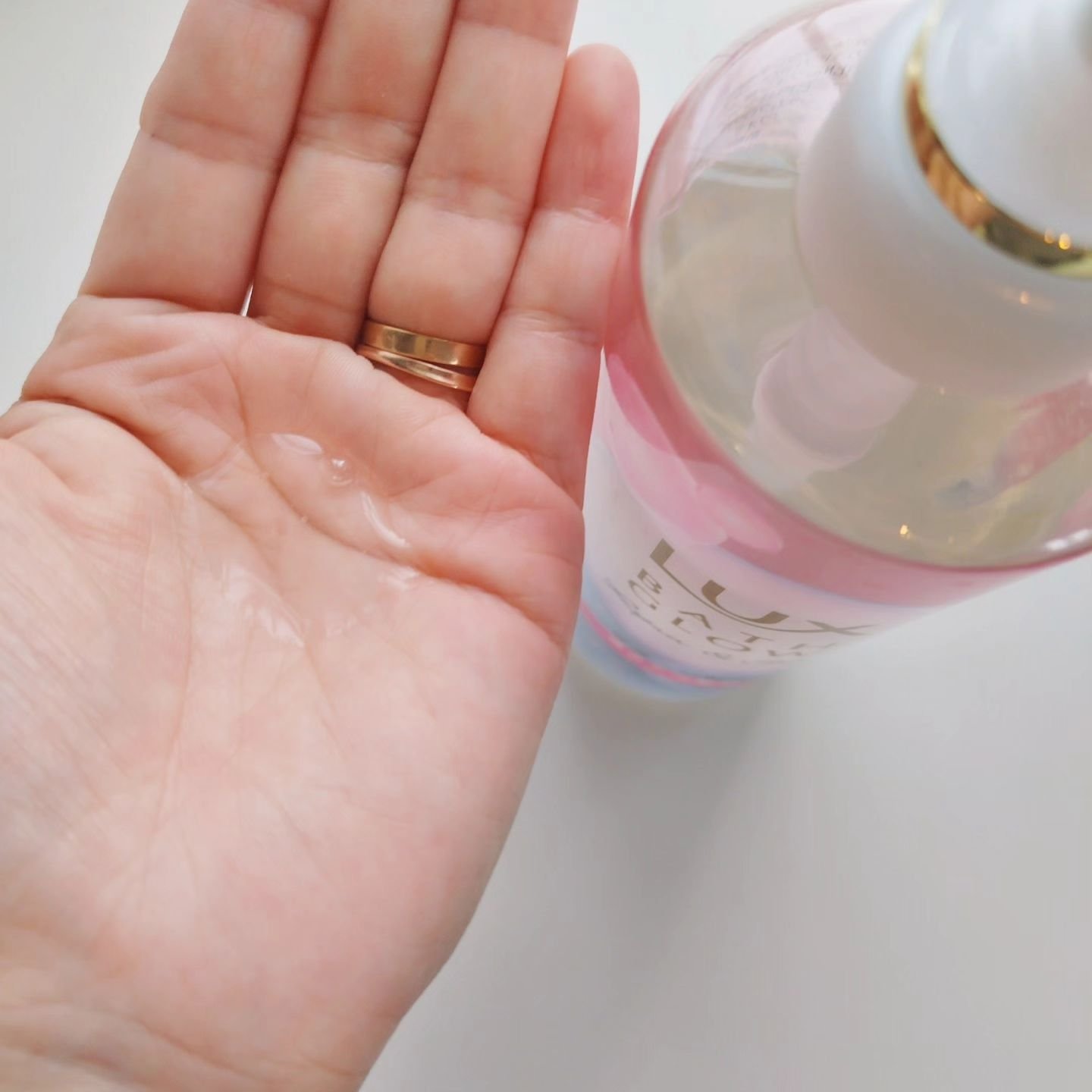 バスグロウ リペア&シャイン シャンプー／トリートメント/LUX/シャンプー・コンディショナーを使ったクチコミ（2枚目）