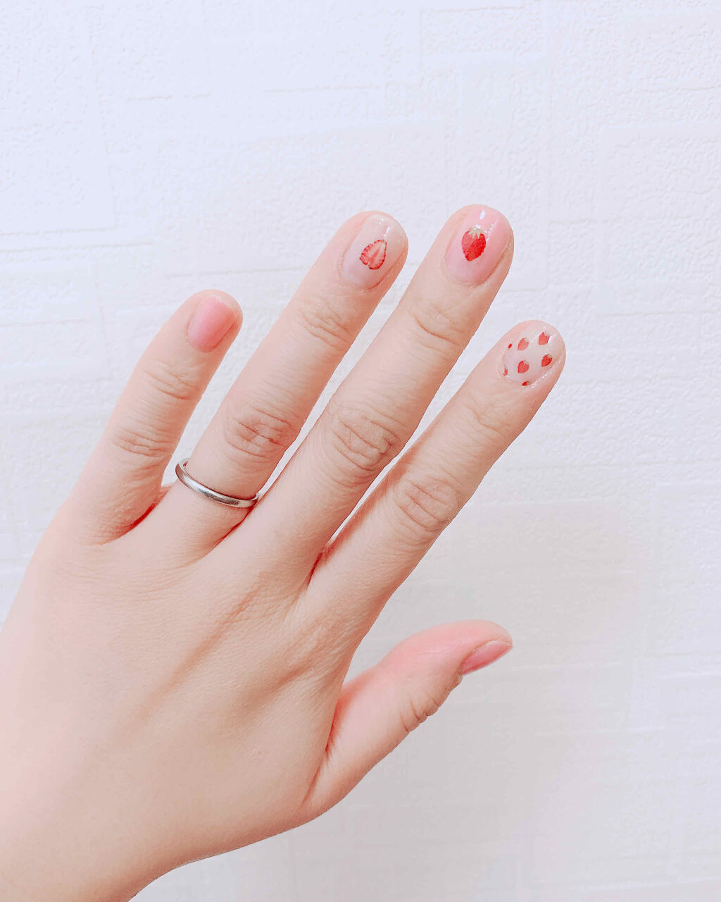 しずくネイルシール/キャンドゥ/ネイルシールを使ったクチコミ（1枚目）