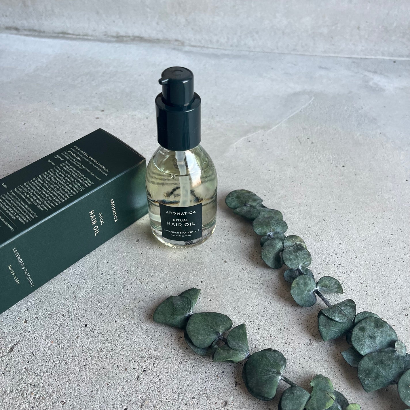 リチュアルヘアオイルラベンダー&パチョリ/AROMATICA/ヘアオイルを使ったクチコミ(1枚目)