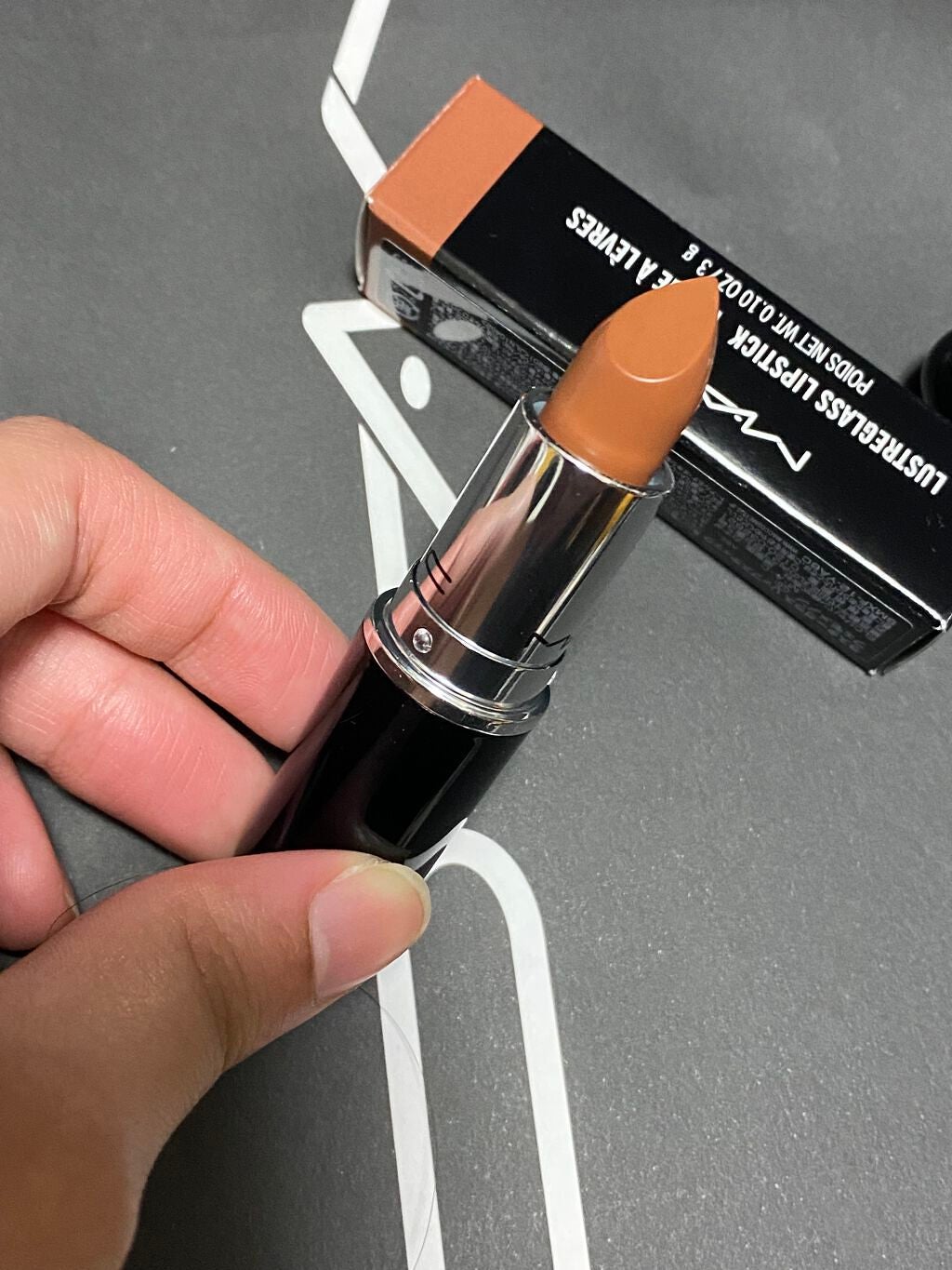 ラスターガラス リップスティック/M・A・C/口紅を使ったクチコミ(2枚目)