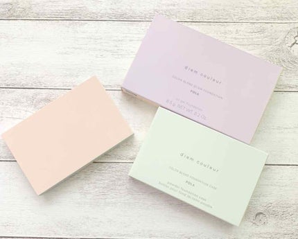 カラーブレンドグローファンデーション/ディエム クルール/クリーム・エマルジョンファンデーションを使ったクチコミ(1枚目)