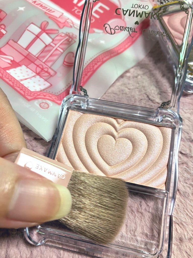 パウダーチークス/キャンメイク/パウダーチークを使ったクチコミ（1枚目）