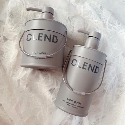 リッチモイスト ディープクレンジング ミネラル シャンプー/ディープリペア ミネラル トリートメント/CLEND/市販シャンプーを使ったクチコミ(1枚目)